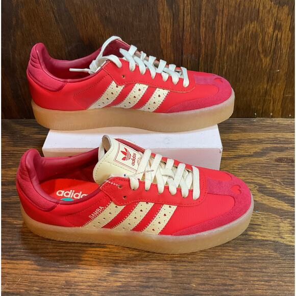 Adidas Shoes - adidas Active Red samba valentine women Size 7.5 New Release 2/7 new without box